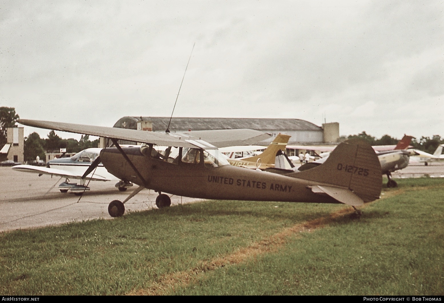 Aircraft Photo of 51-12725 / 0-12725 | Cessna O-1A Bird Dog (305A/L-19A) | USA - Army | AirHistory.net #354350