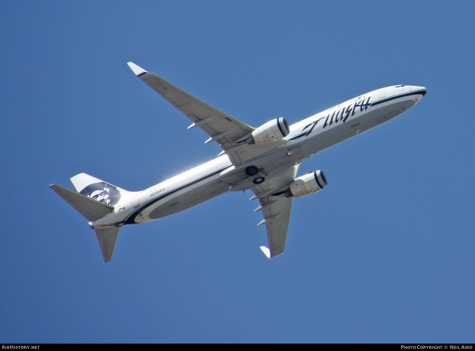 Aircraft Photo of N320AS | Boeing 737-990 | Alaska Airlines | AirHistory.net #354364
