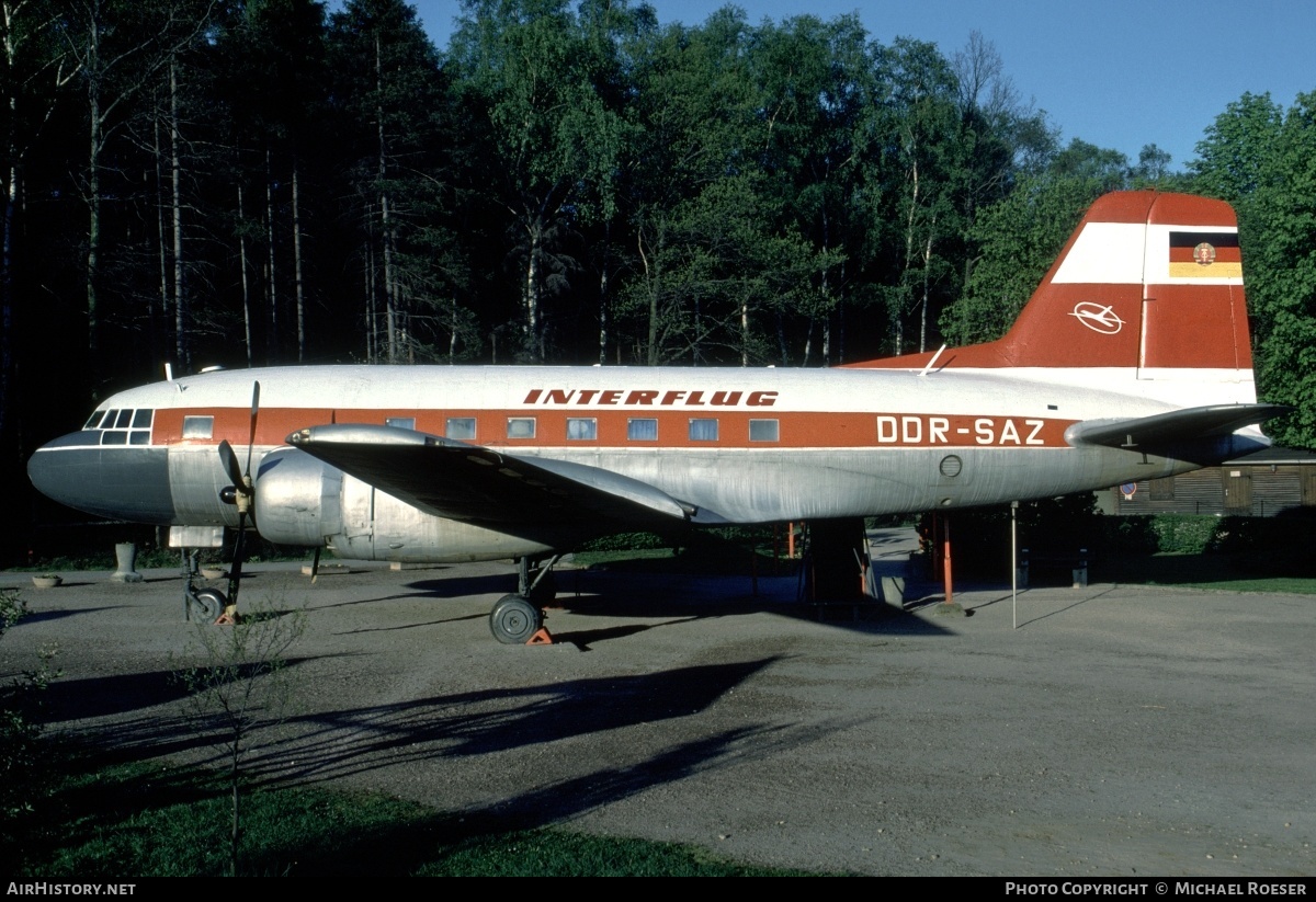 Aircraft Photo of DDR-SAZ / DM-SAZ | Ilyushin Il-14P | Interflug | AirHistory.net #354375