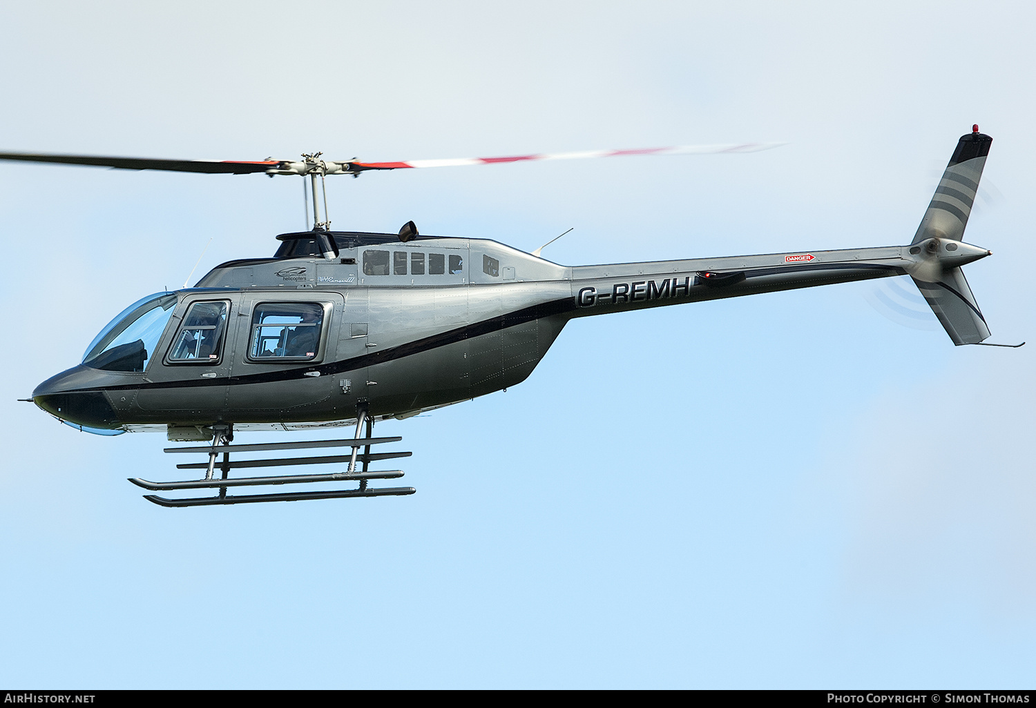 Aircraft Photo of G-REMH | Bell 206B-3 JetRanger III | AirHistory.net #354378