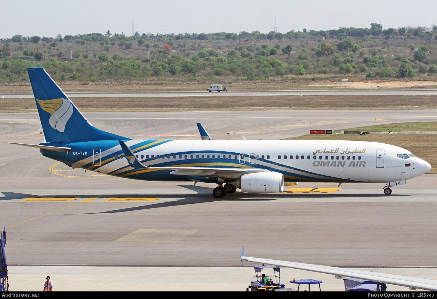 Aircraft Photo of OK-TVV | Boeing 737-86N | Oman Air | AirHistory.net #354386