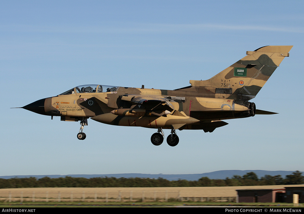 Aircraft Photo of 7513 | Panavia Tornado IDS | Saudi Arabia - Air Force | AirHistory.net #354394