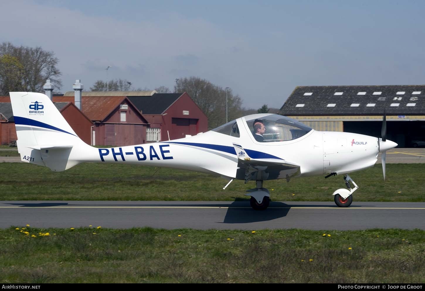 Aircraft Photo of PH-BAE | Aquila AT01-100A A211 | Breda Aviation | AirHistory.net #354406