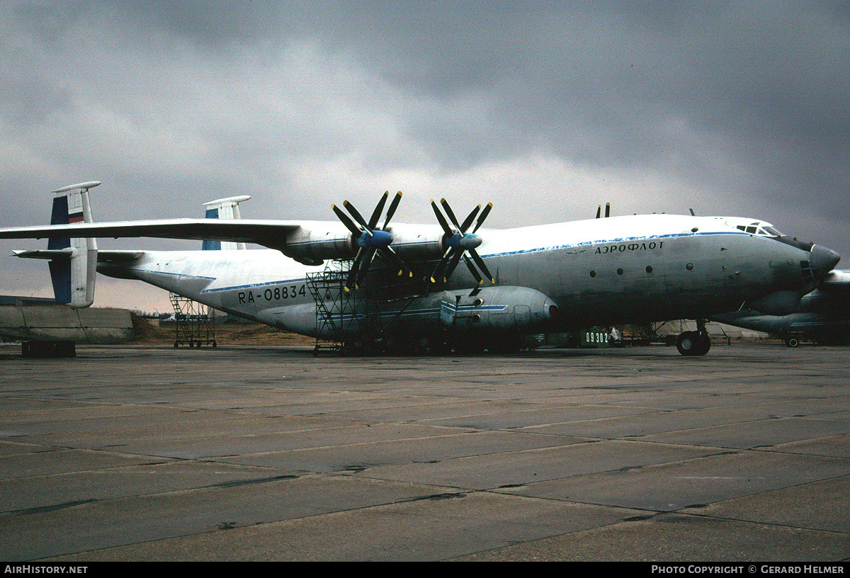 Aircraft Photo of RA-08834 | Antonov An-22A Antei | Aeroflot | AirHistory.net #354415