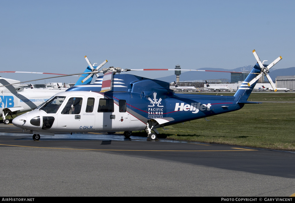 Aircraft Photo of C-GHJK | Sikorsky S-76C+ | HeliJet | AirHistory.net #354422