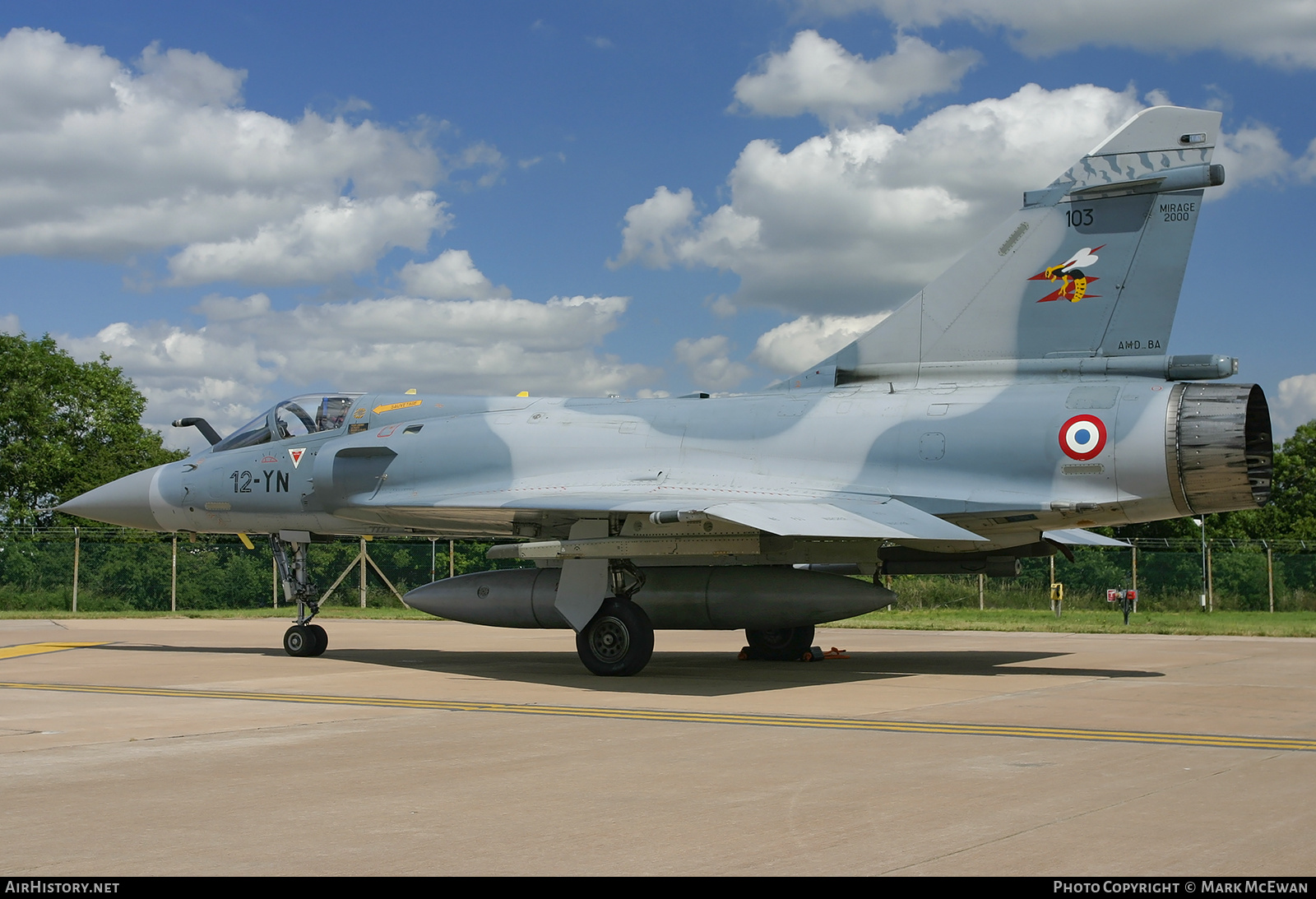 Aircraft Photo of 103 | Dassault Mirage 2000C | France - Air Force | AirHistory.net #354428