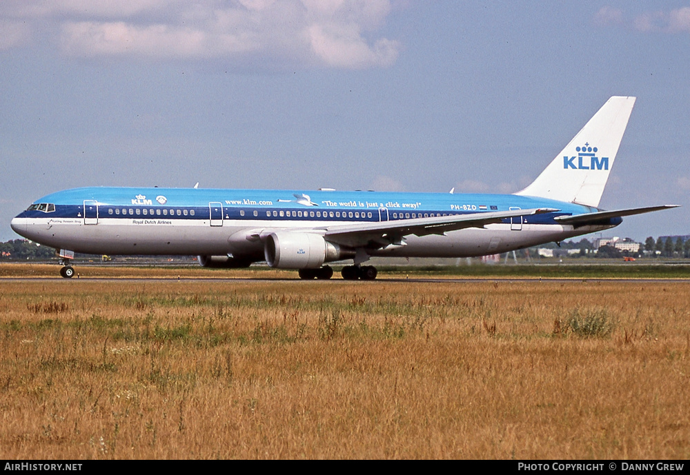 Aircraft Photo of PH-BZD | Boeing 767-306/ER | KLM - Royal Dutch Airlines | AirHistory.net #354430