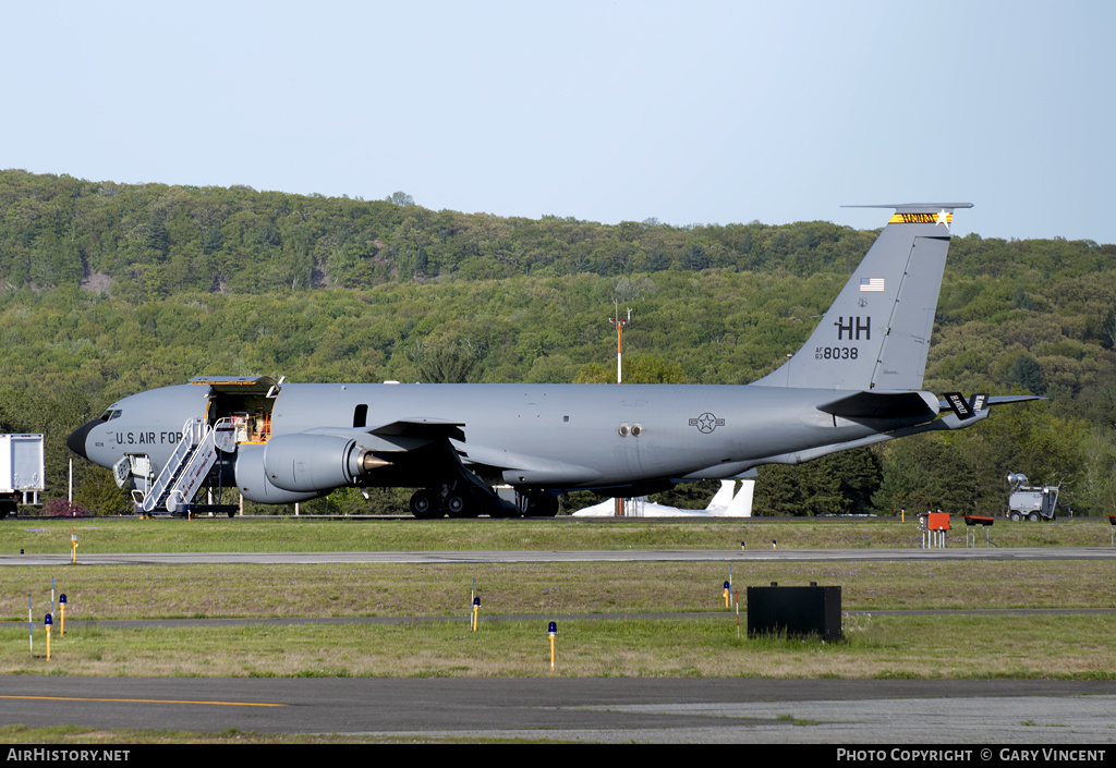 Aircraft Photo of 63-8038 | Boeing KC-135R Stratotanker | USA - Air Force | AirHistory.net #354431