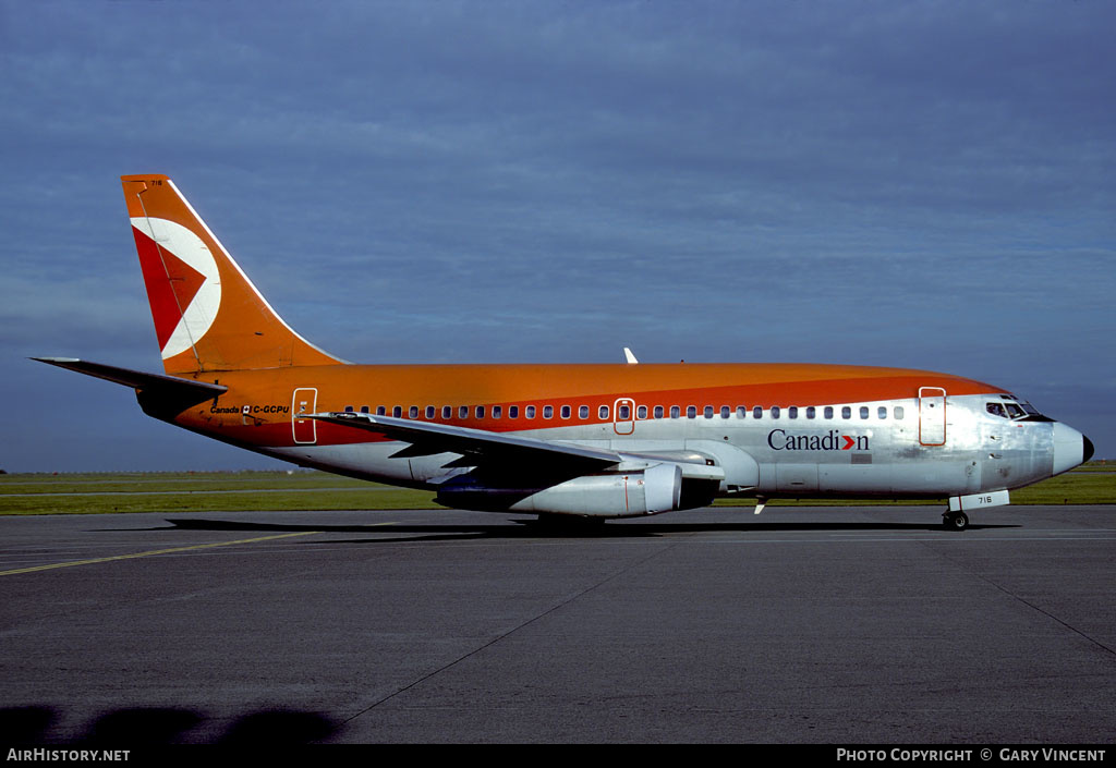Aircraft Photo of C-GCPU | Boeing 737-217/Adv | Canadian Airlines | AirHistory.net #354437