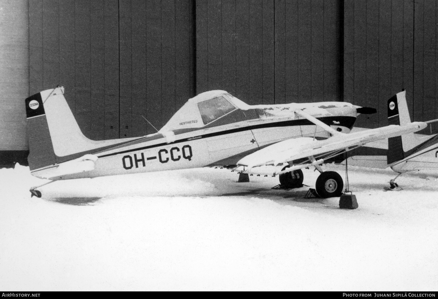 Aircraft Photo of OH-CCQ | Cessna A188 AgWagon 300 | AirHistory.net #354438