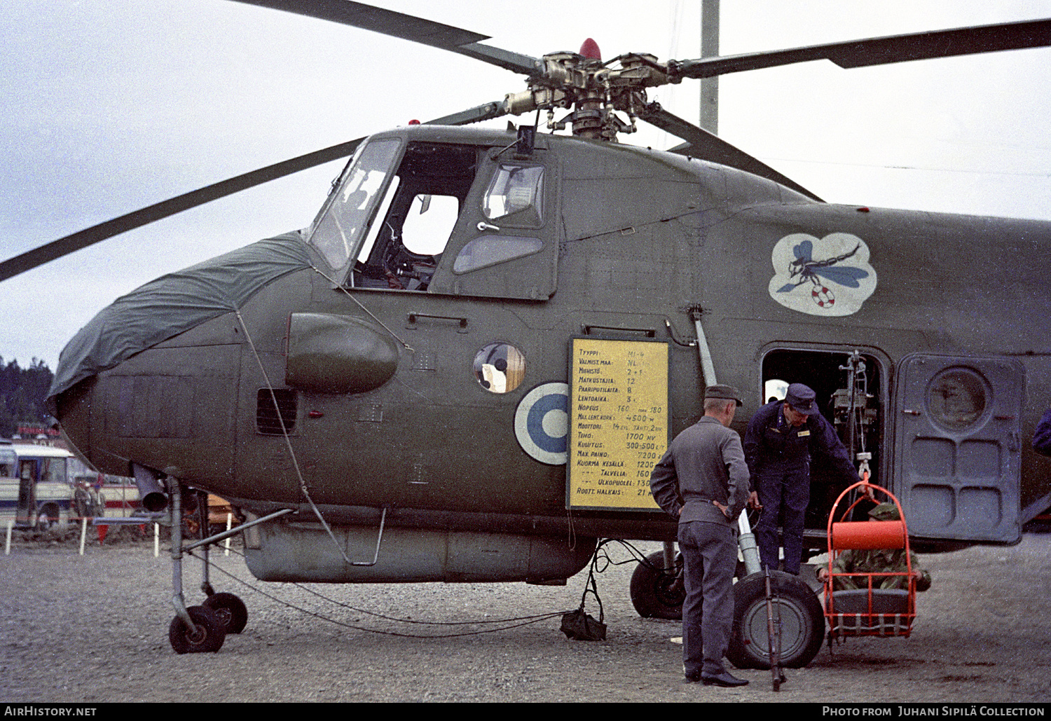 Aircraft Photo of HR-3 | Mil Mi-4A | Finland - Air Force | AirHistory.net #354441