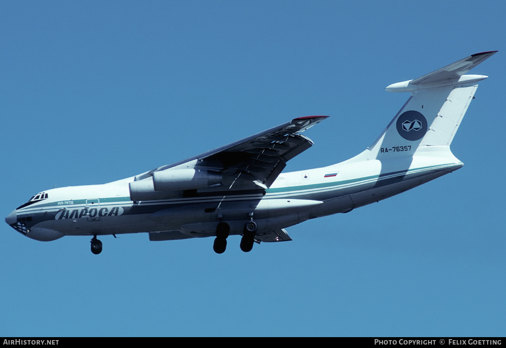 Aircraft Photo of RA-76357 | Ilyushin Il-76TD | Alrosa Air Enterprise | AirHistory.net #354453