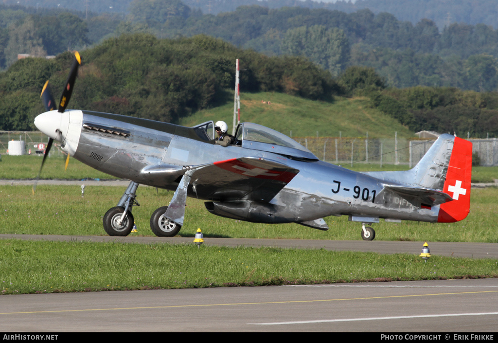 Aircraft Photo of D-FPSI / J-901 | North American P-51D Mustang | Switzerland - Air Force | AirHistory.net #354454