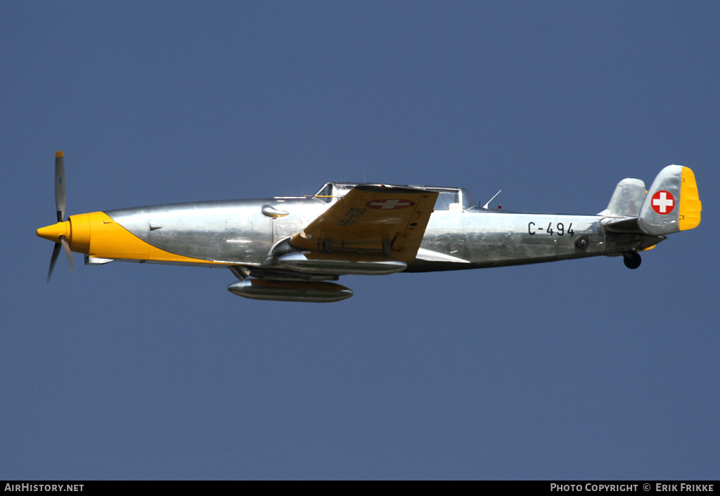 Aircraft Photo of HB-RDB / C-494 | EKW C-3605 | Switzerland - Air Force | AirHistory.net #354476