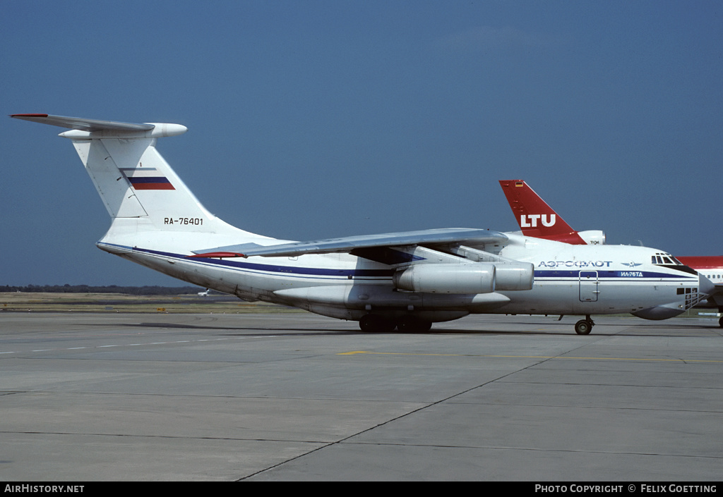 Aircraft Photo of RA-76401 | Ilyushin Il-76TD | Aeroflot | AirHistory.net #354484