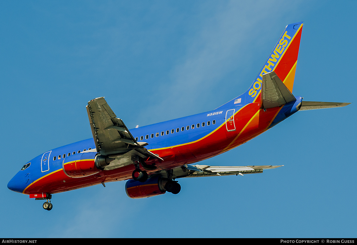 Aircraft Photo of N521SW | Boeing 737-5H4 | Southwest Airlines | AirHistory.net #354485