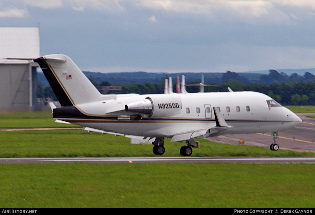 Aircraft Photo of N925DD | Canadair Challenger 601-3R (CL-600-2B16) | AirHistory.net #354486