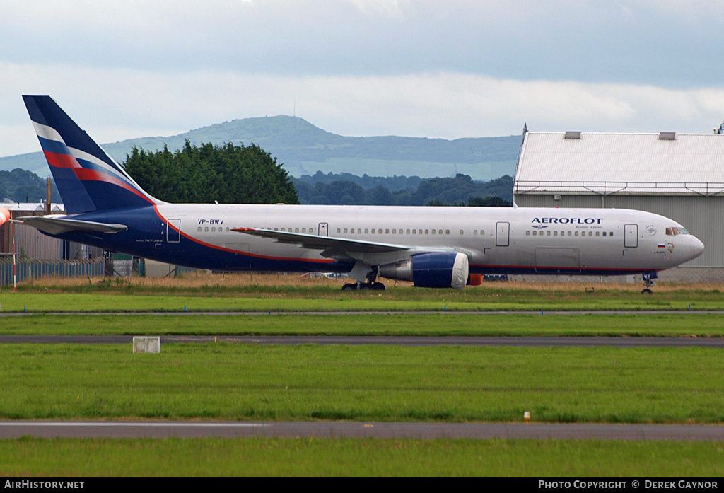 Aircraft Photo of VP-BWV | Boeing 767-3T7/ER | Aeroflot - Russian Airlines | AirHistory.net #354491