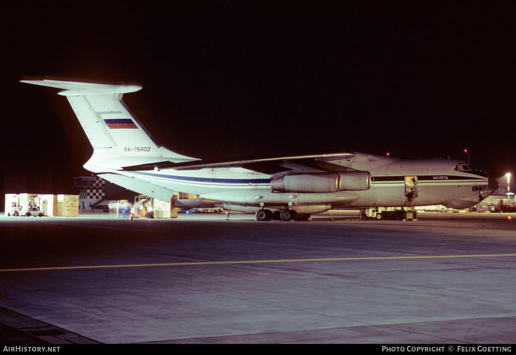 Aircraft Photo of RA-76402 | Ilyushin Il-76TD | AirHistory.net #354534