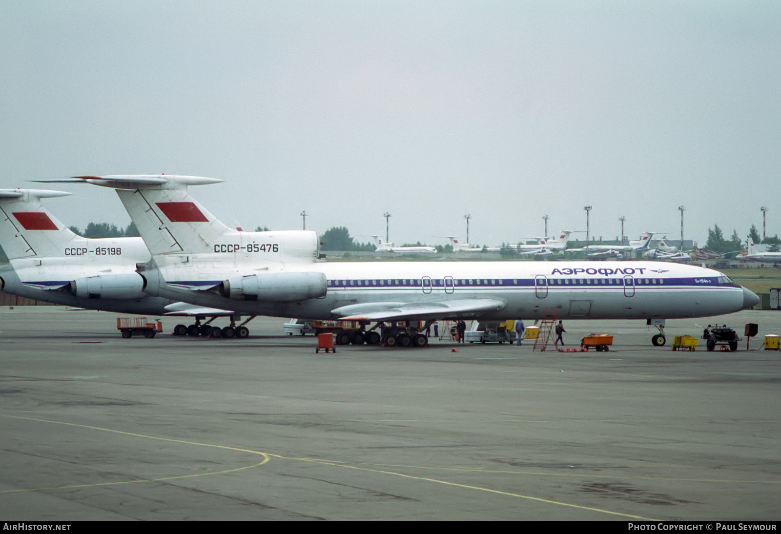 Aircraft Photo of CCCP-85476 | Tupolev Tu-154B-2 | Aeroflot | AirHistory.net #354551