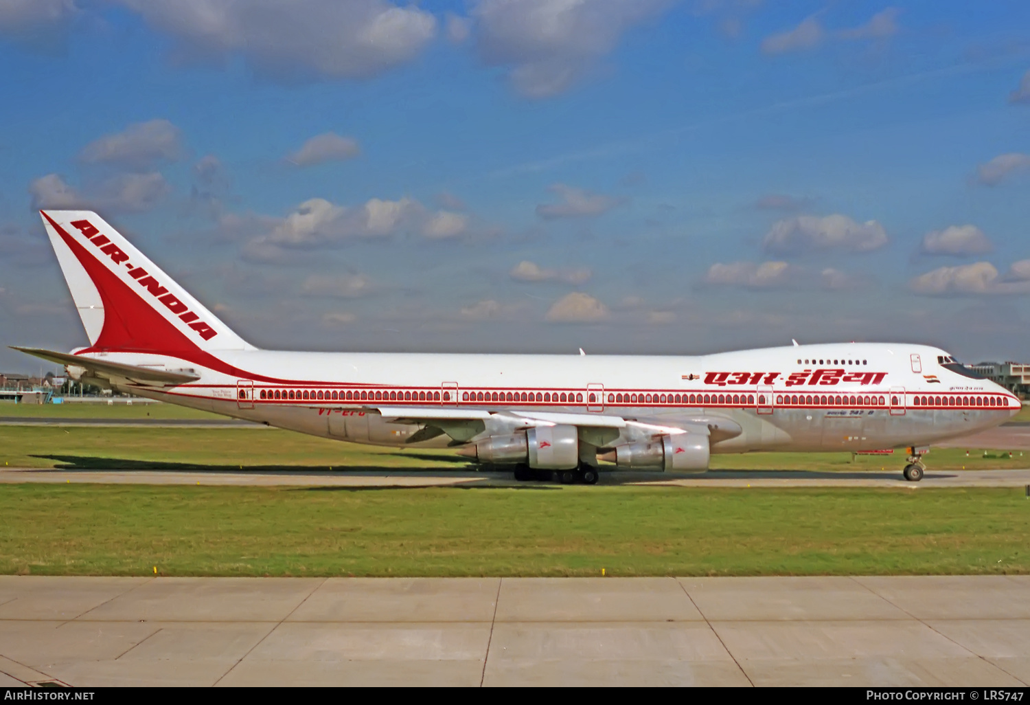 Aircraft Photo of VT-EFU | Boeing 747-237B | Air India | AirHistory.net #354559