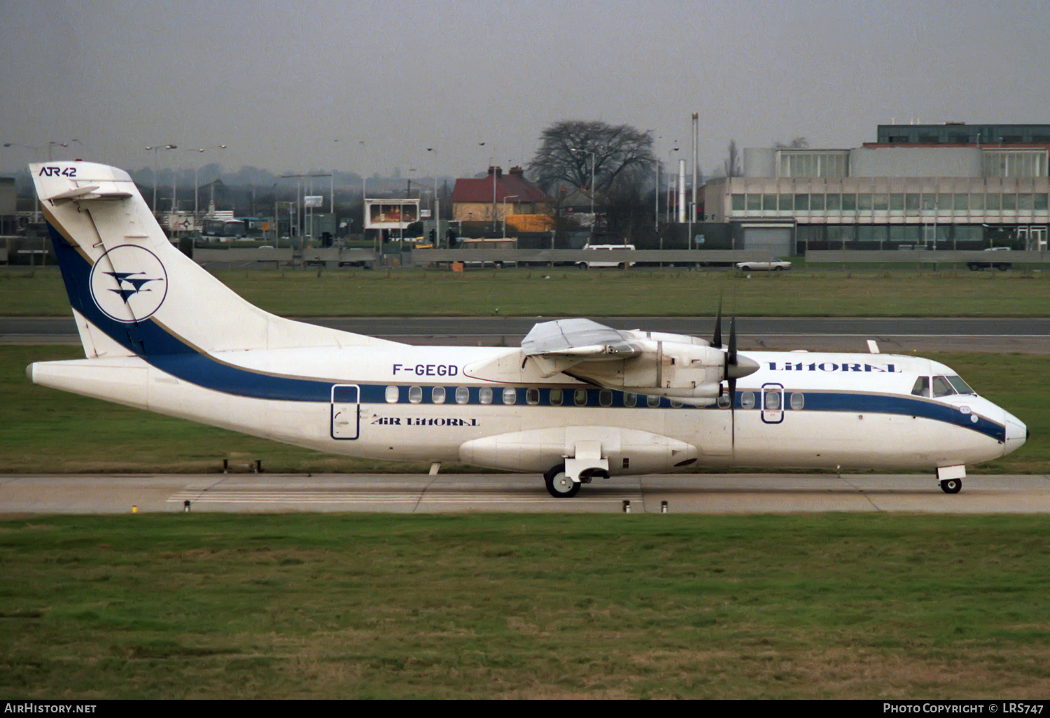 Aircraft Photo of F-GEGD | ATR ATR-42-300 | Air Littoral | AirHistory.net #354569