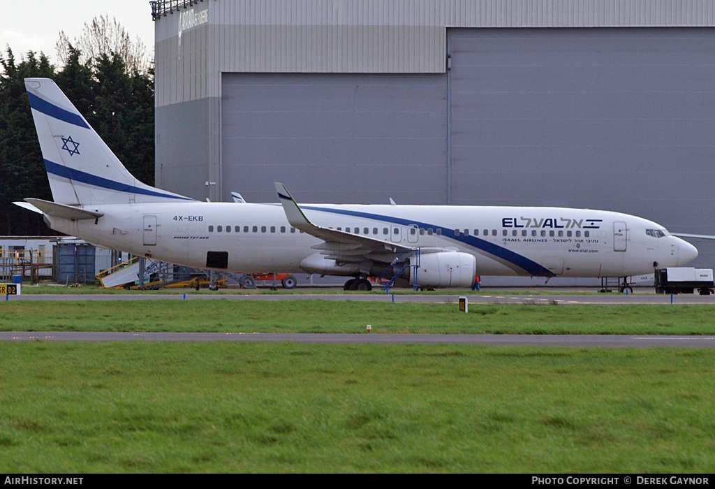 Aircraft Photo of 4X-EKB | Boeing 737-858 | El Al Israel Airlines | AirHistory.net #354574