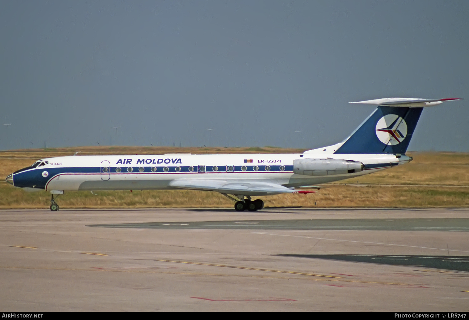 Aircraft Photo of ER-65071 | Tupolev Tu-134A-3 | Air Moldova | AirHistory.net #354581