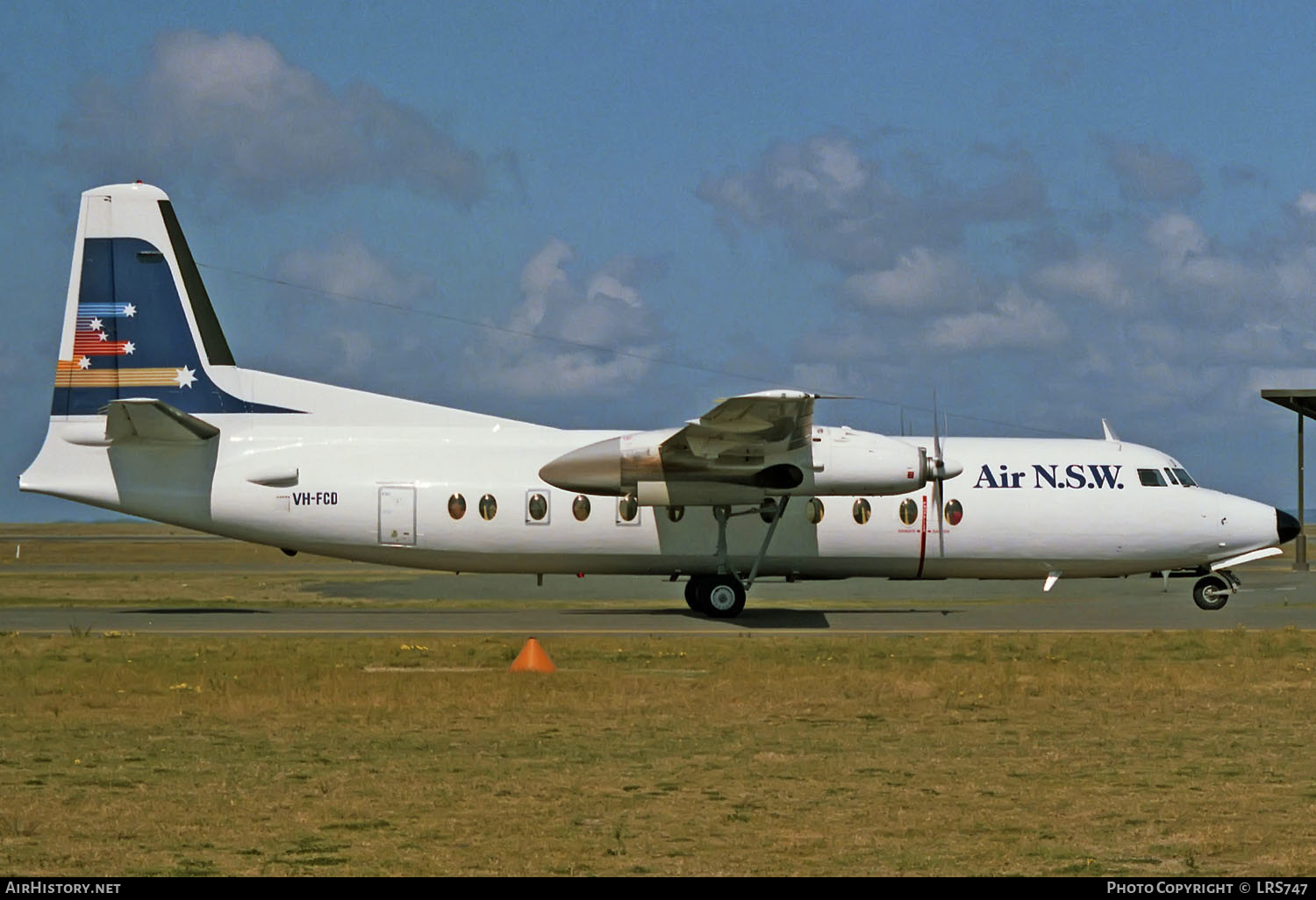 Aircraft Photo of VH-FCD | Fokker F27-500F Friendship | Air NSW | AirHistory.net #354582