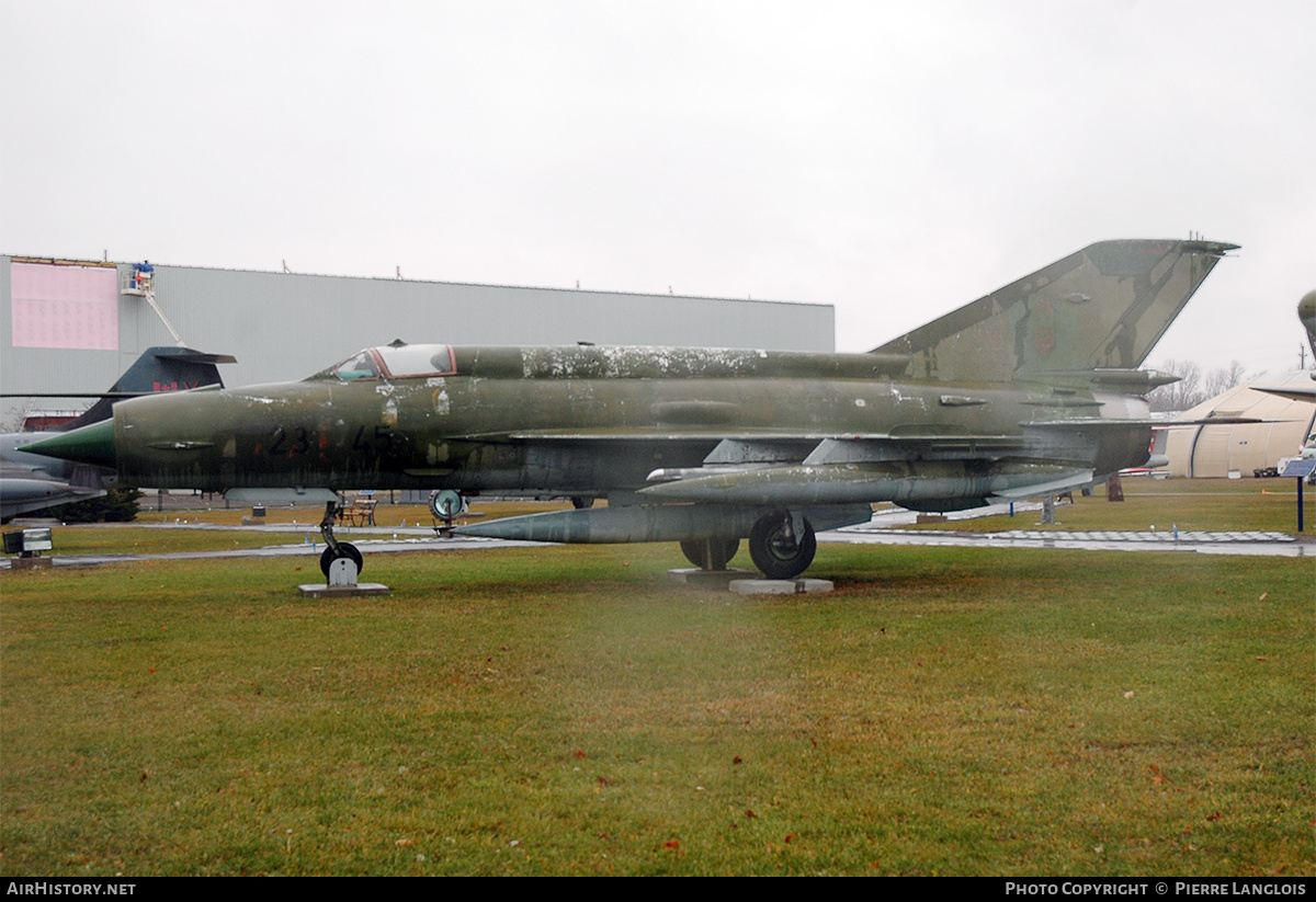 Aircraft Photo of 2345 | Mikoyan-Gurevich MiG-21MF | East Germany - Air Force | AirHistory.net #354611