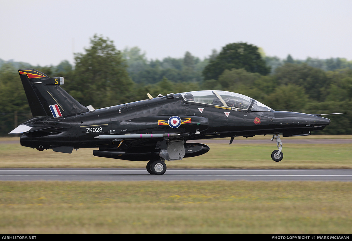 Aircraft Photo of ZK028 | BAE Systems Hawk T.2 | UK - Air Force | AirHistory.net #354616