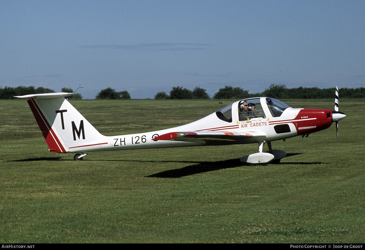 Aircraft Photo of ZH126 | Grob G-109B Vigilant T1 | UK - Air Force | AirHistory.net #354620