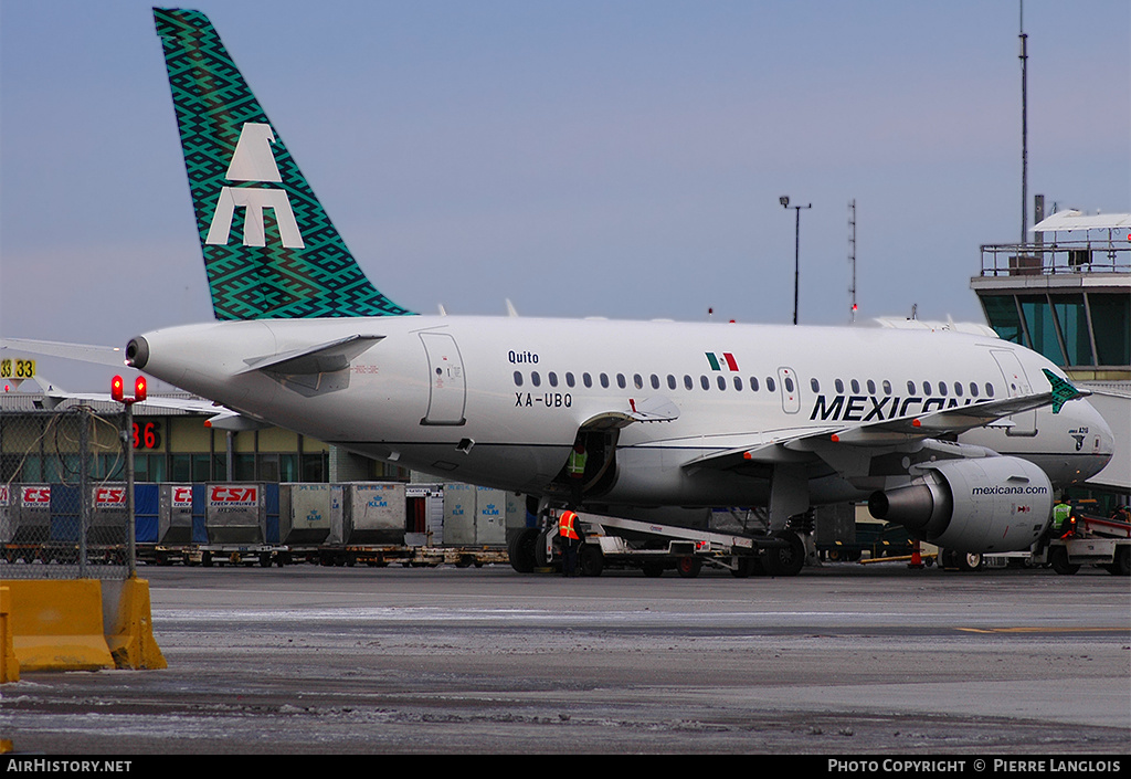 Aircraft Photo of XA-UBQ | Airbus A318-111 | Mexicana | AirHistory.net #354636