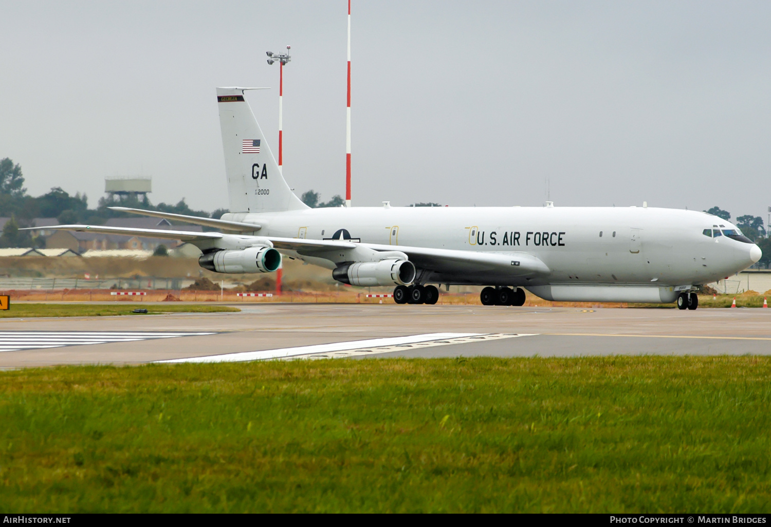 Aircraft Photo of 00-2000 / AF00-2000 | Boeing E-8C J-Stars (707-300C) | USA - Air Force | AirHistory.net #354647