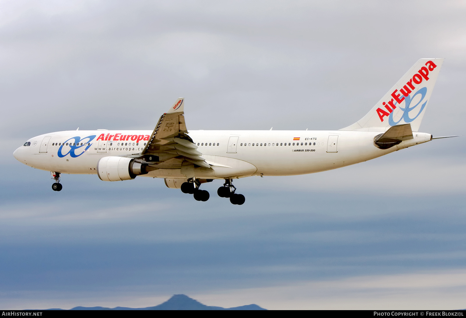 Aircraft Photo of EC-KTG | Airbus A330-202 | Air Europa | AirHistory.net #354681