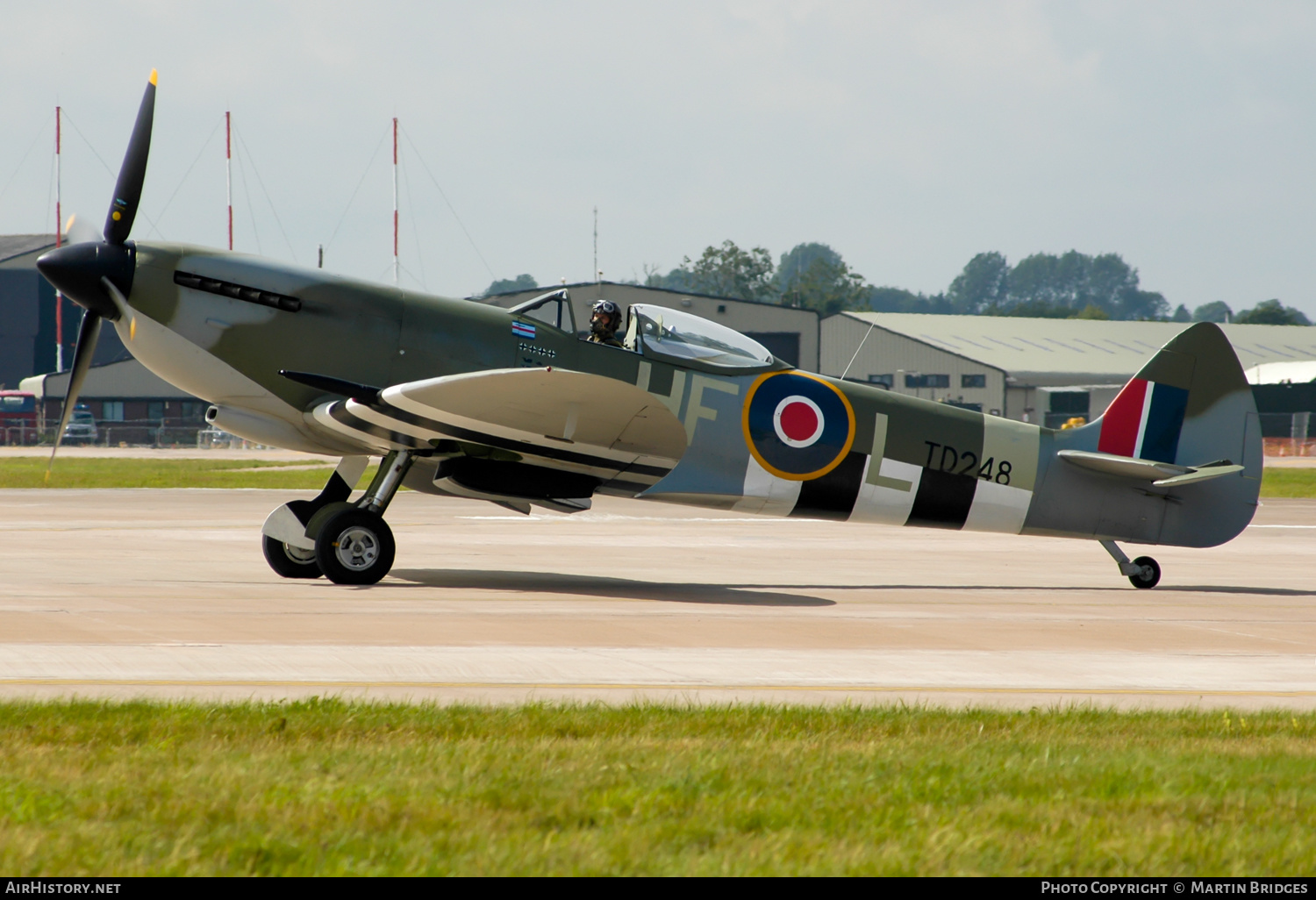 Aircraft Photo of G-OXVI / TD248 | Supermarine 361 Spitfire LF16E | UK - Air Force | AirHistory.net #354687