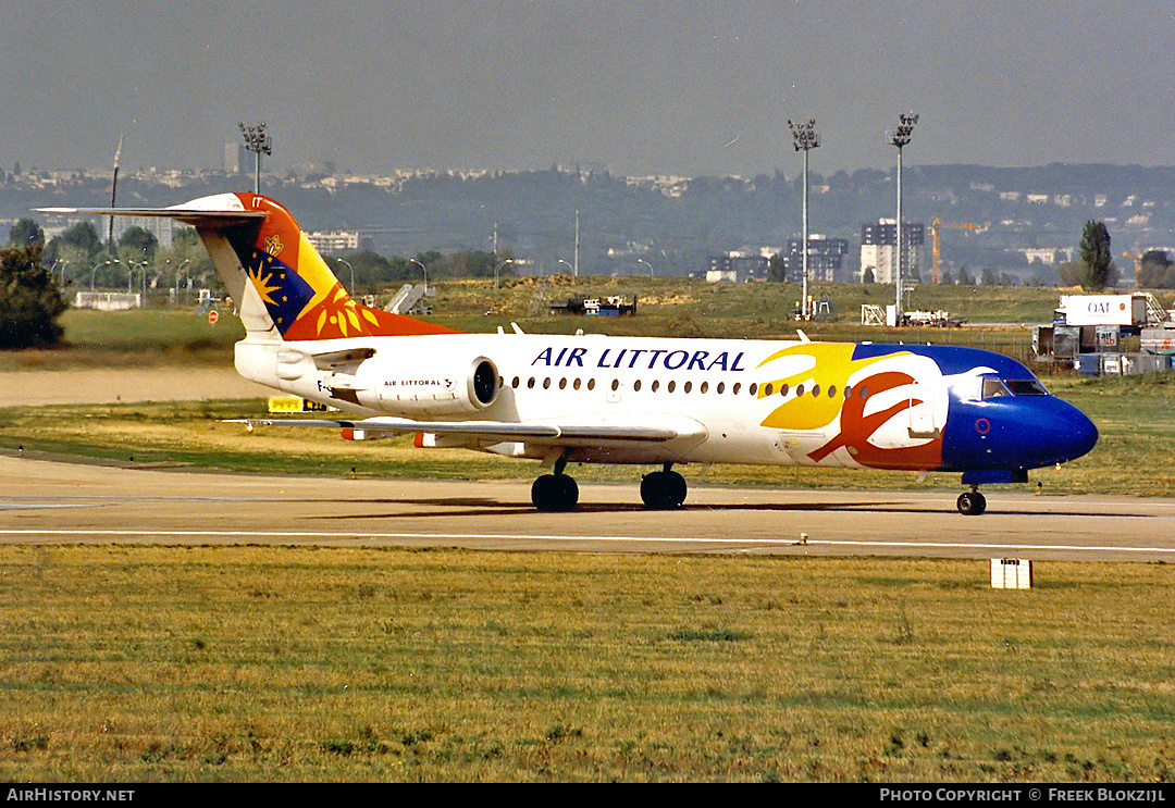 Aircraft Photo of F-GLIT | Fokker 70 (F28-0070) | Air Littoral | AirHistory.net #354694