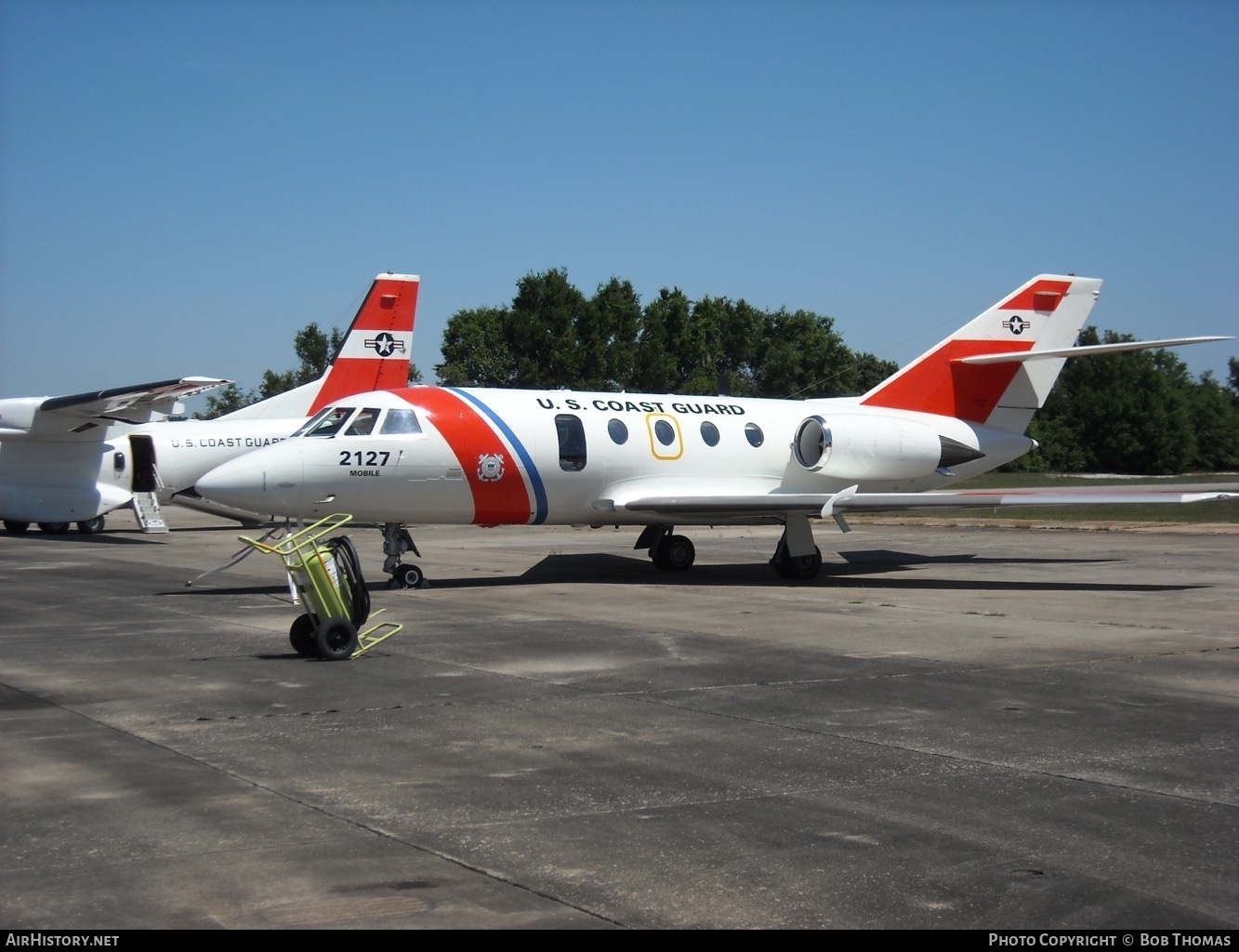 Aircraft Photo of 2127 | Dassault HU-25D Guardian (20G) | USA - Coast Guard | AirHistory.net #354696