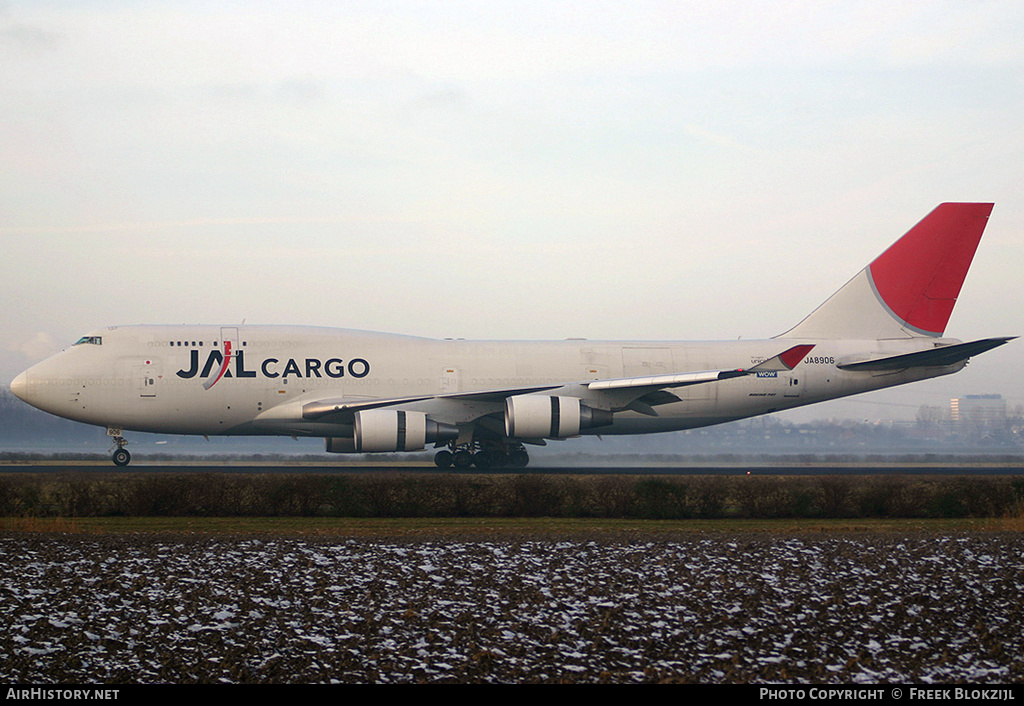 Aircraft Photo of JA8906 | Boeing 747-446(BCF) | Japan Airlines - JAL Cargo | AirHistory.net #354699