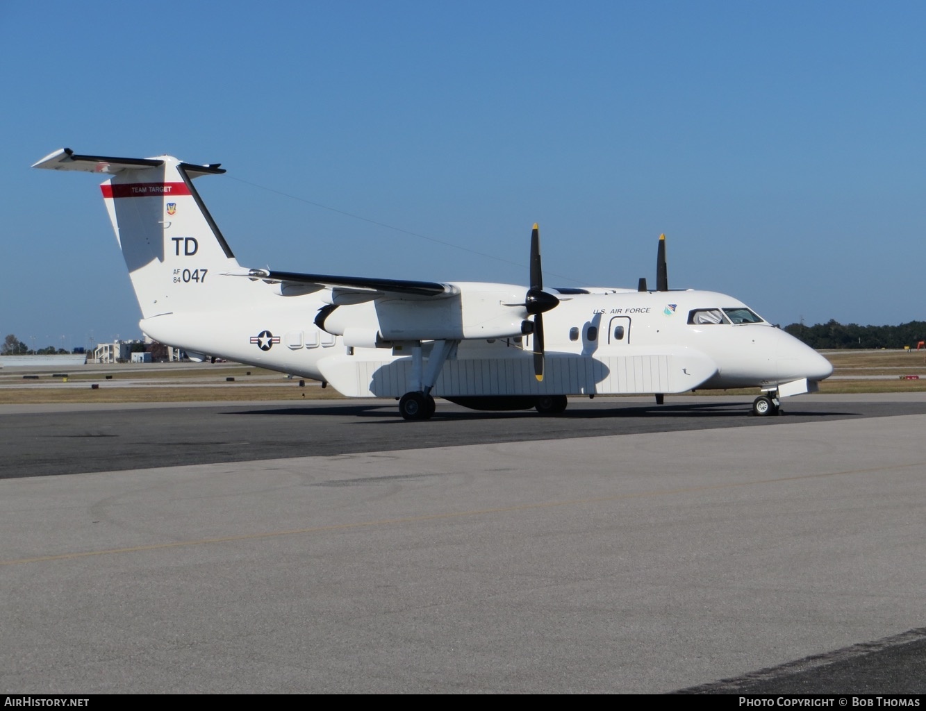 Aircraft Photo of 84-0047 / 84047 | De Havilland Canada E-9A Dash 8 | USA - Air Force | AirHistory.net #354704