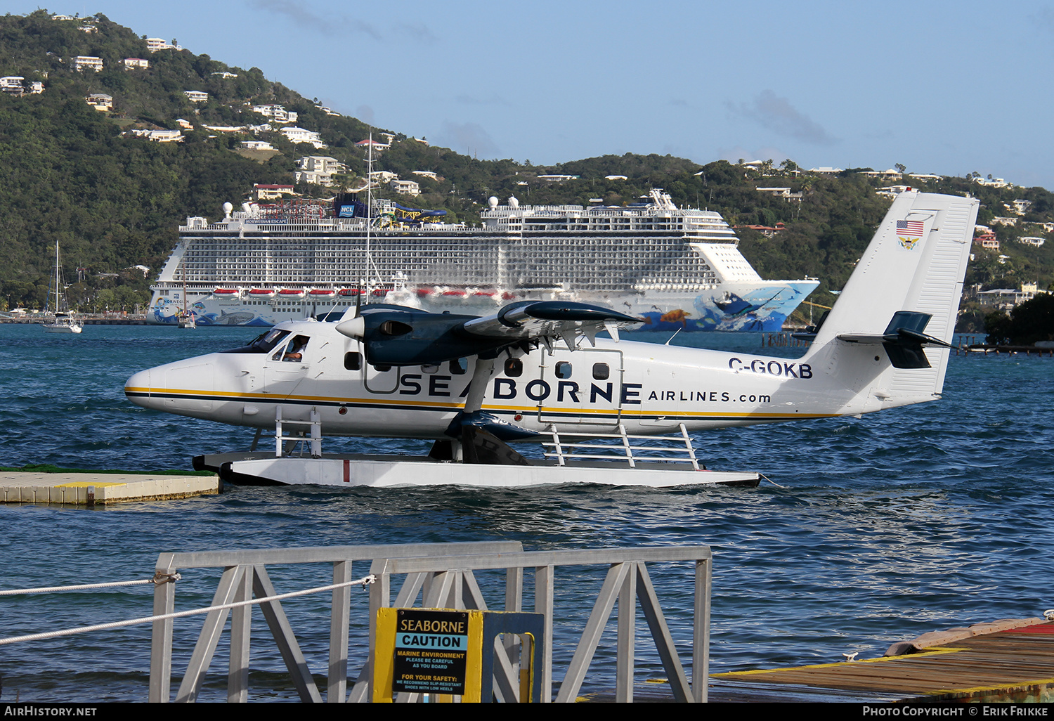 Aircraft Photo of C-GOKB | De Havilland Canada DHC-6-300 Twin Otter | Seaborne Airlines | AirHistory.net #354706