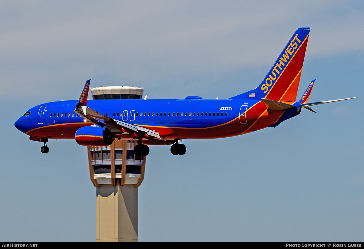 Aircraft Photo of N8633A | Boeing 737-8H4 | Southwest Airlines | AirHistory.net #354741