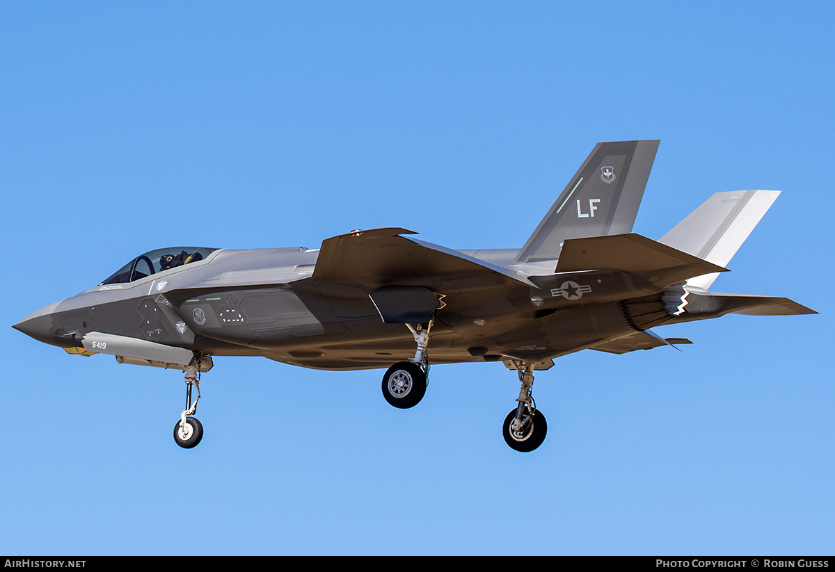 Aircraft Photo of 18-5419 / AF185419 | Lockheed Martin F-35A Lightning II | USA - Air Force | AirHistory.net #354749