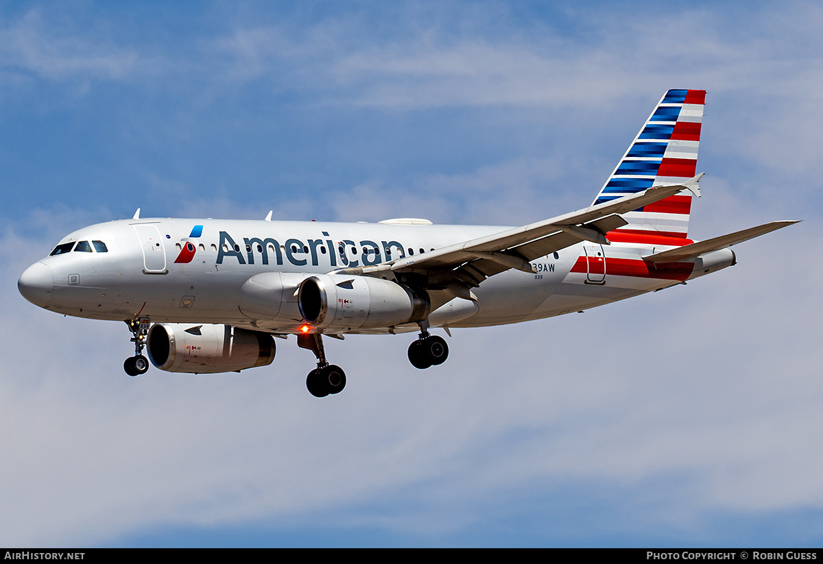 Aircraft Photo of N839AW | Airbus A319-132 | American Airlines | AirHistory.net #354768