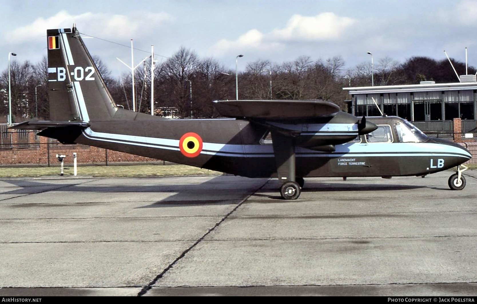 Aircraft Photo of B-02 | Britten-Norman BN-2A-21 Islander | Belgium - Army | AirHistory.net #354771