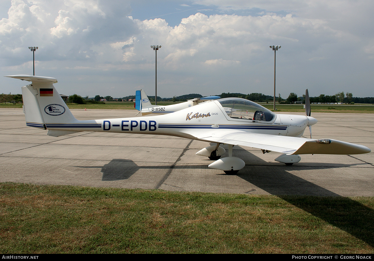 Aircraft Photo of D-EPDB | Diamond DA20-A1 Katana | AirHistory.net #354772