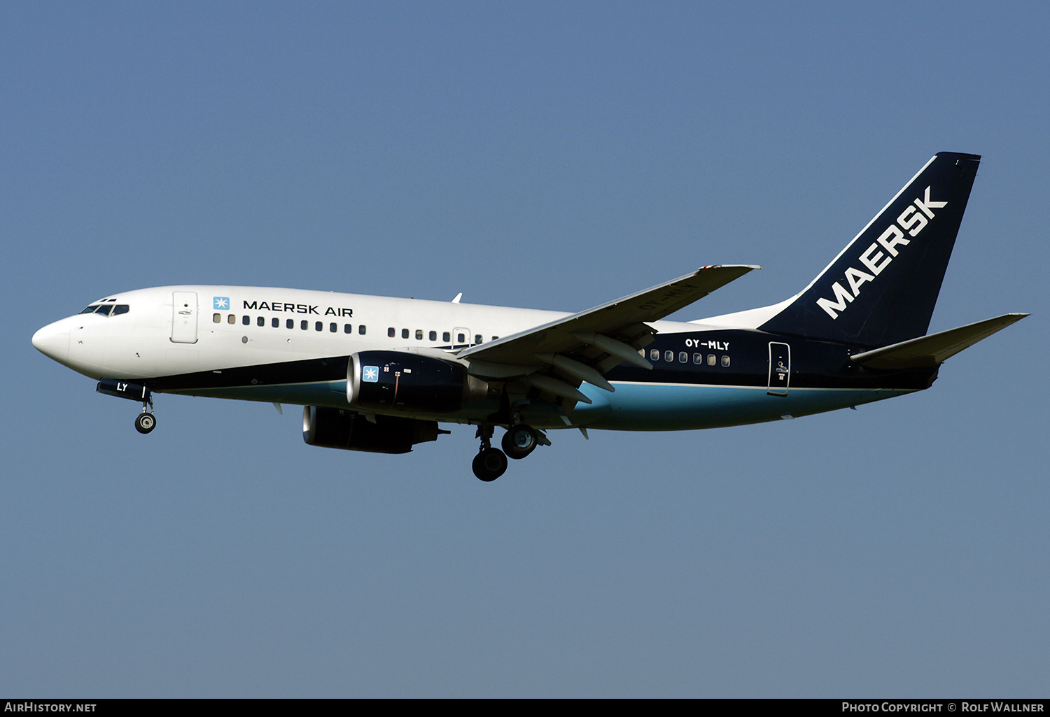 Aircraft Photo of OY-MLY | Boeing 737-73S | Maersk Air | AirHistory.net #354777