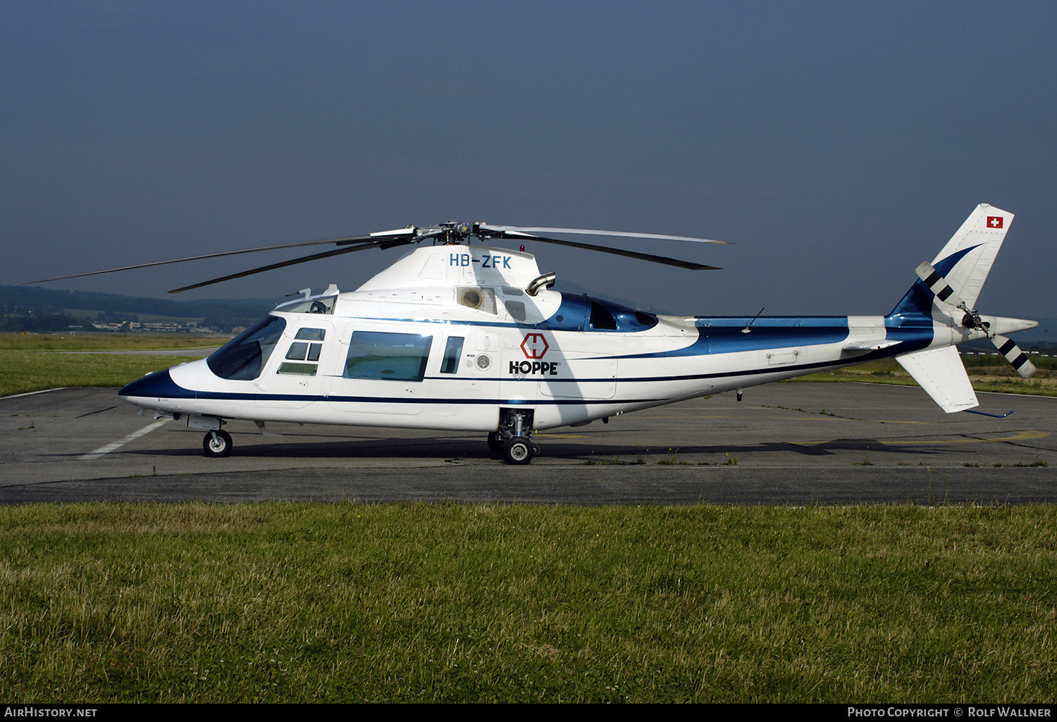 Aircraft Photo of HB-ZFK | Agusta A-109C | Hoppe Holding | AirHistory.net #354785
