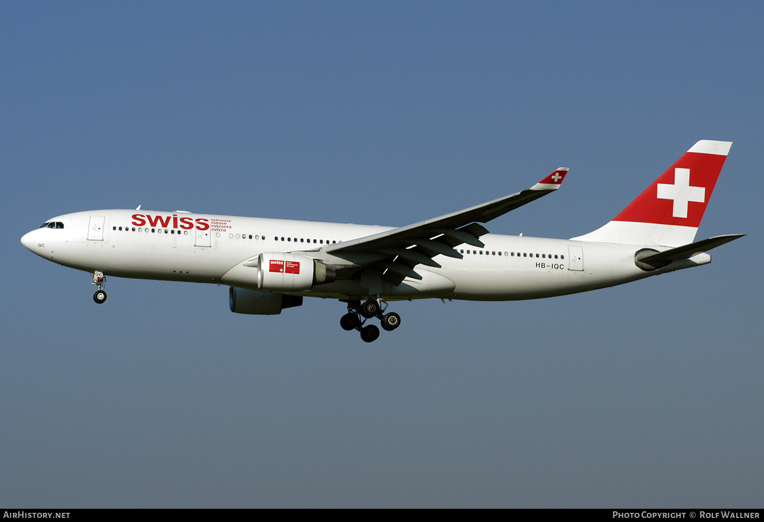 Aircraft Photo of HB-IQC | Airbus A330-223 | Swiss International Air Lines | AirHistory.net #354807