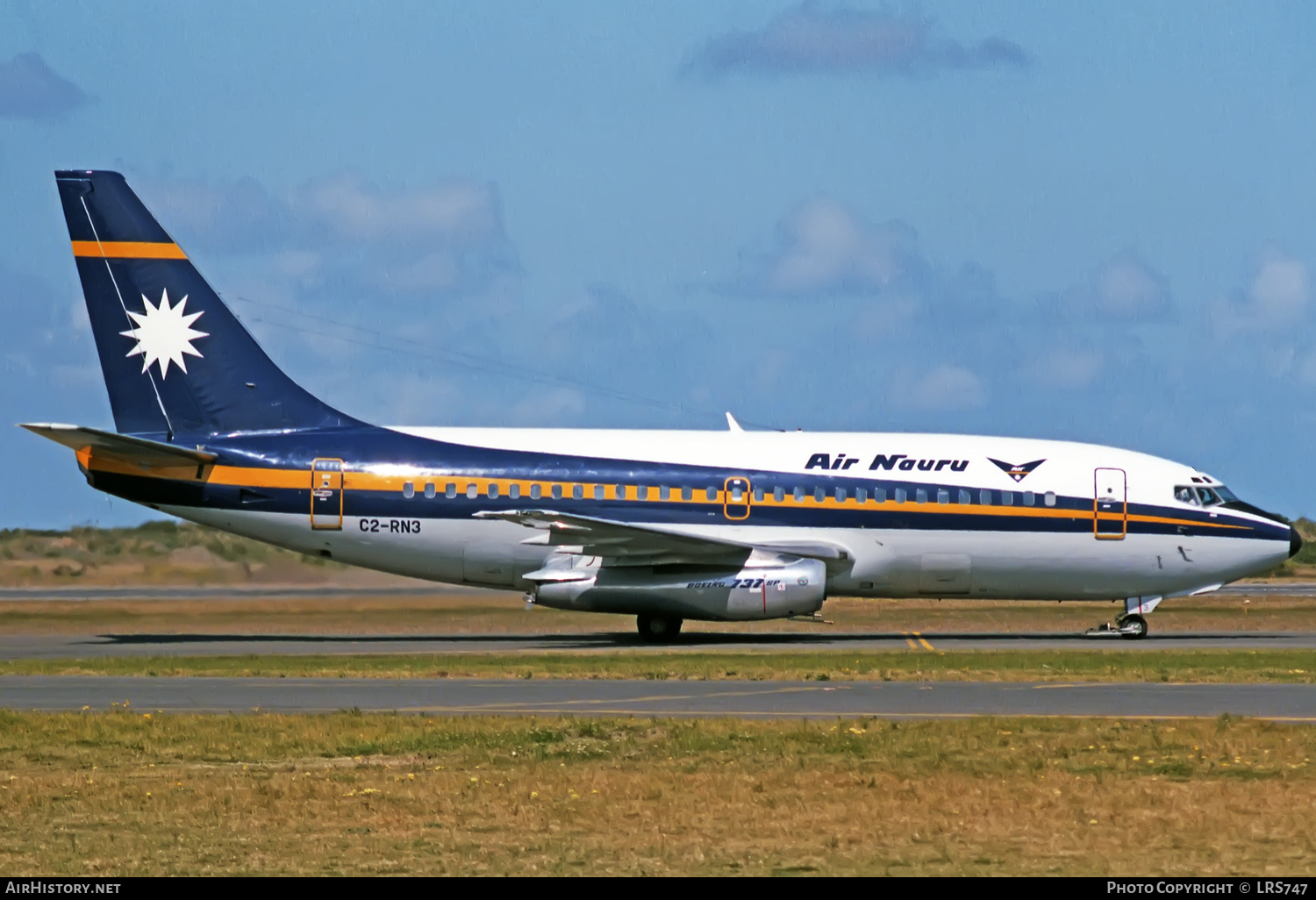 Aircraft Photo of C2-RN3 | Boeing 737-2L7C/Adv | Air Nauru | AirHistory.net #354841